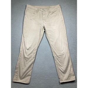 Levis Jeans Men's 37x32 Beige 541 Straight 5 Pocket Lightweight American Comfort